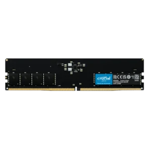 Memoria Ram UDIMM CRUCIAL CT 16GB DDR5 4800MHz CL20 1.10V Single Negro