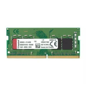 Memoria Ram SODIMM KINGSTON KVR 8GB DDR4 2666MHz CL19 1.20V Single Negro